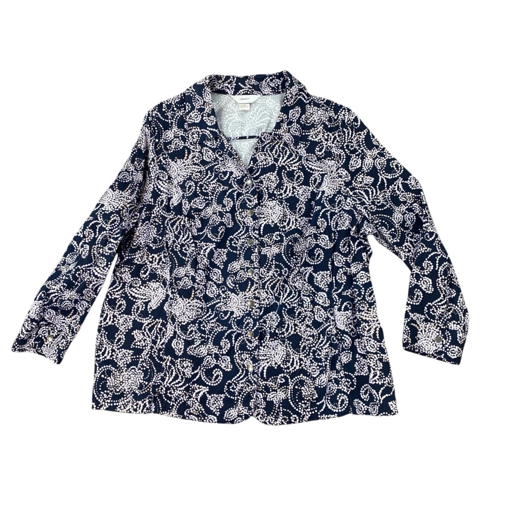 Woman’s CJ Banks shirt jacket size 2X